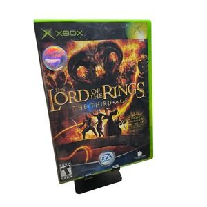 The Lord of the Rings The Third Age Xbox Game Complete CIB Untested